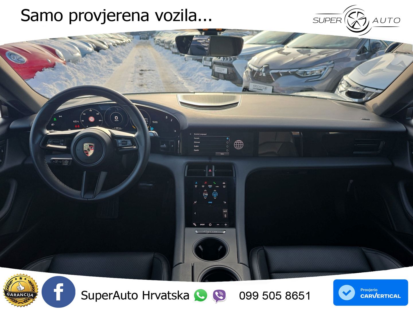 Porsche Taycan Sport Turismo Performance 79.2 kWh (408 KS)