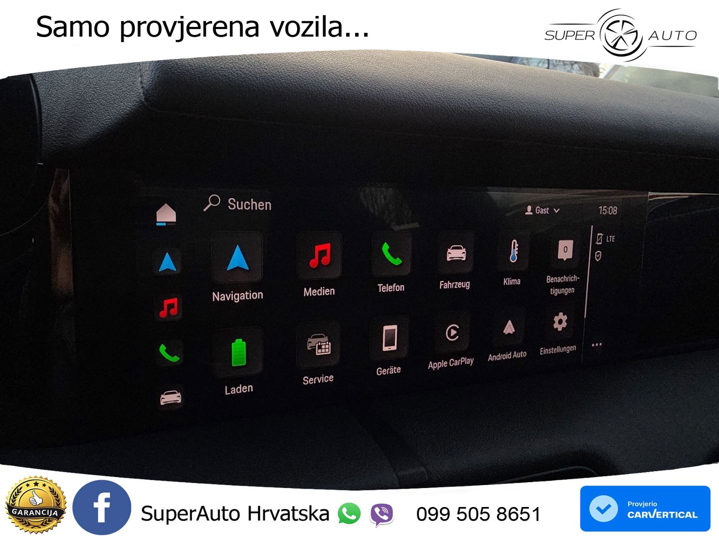 Porsche Taycan Sport Turismo Performance 79.2 kWh (408 KS)