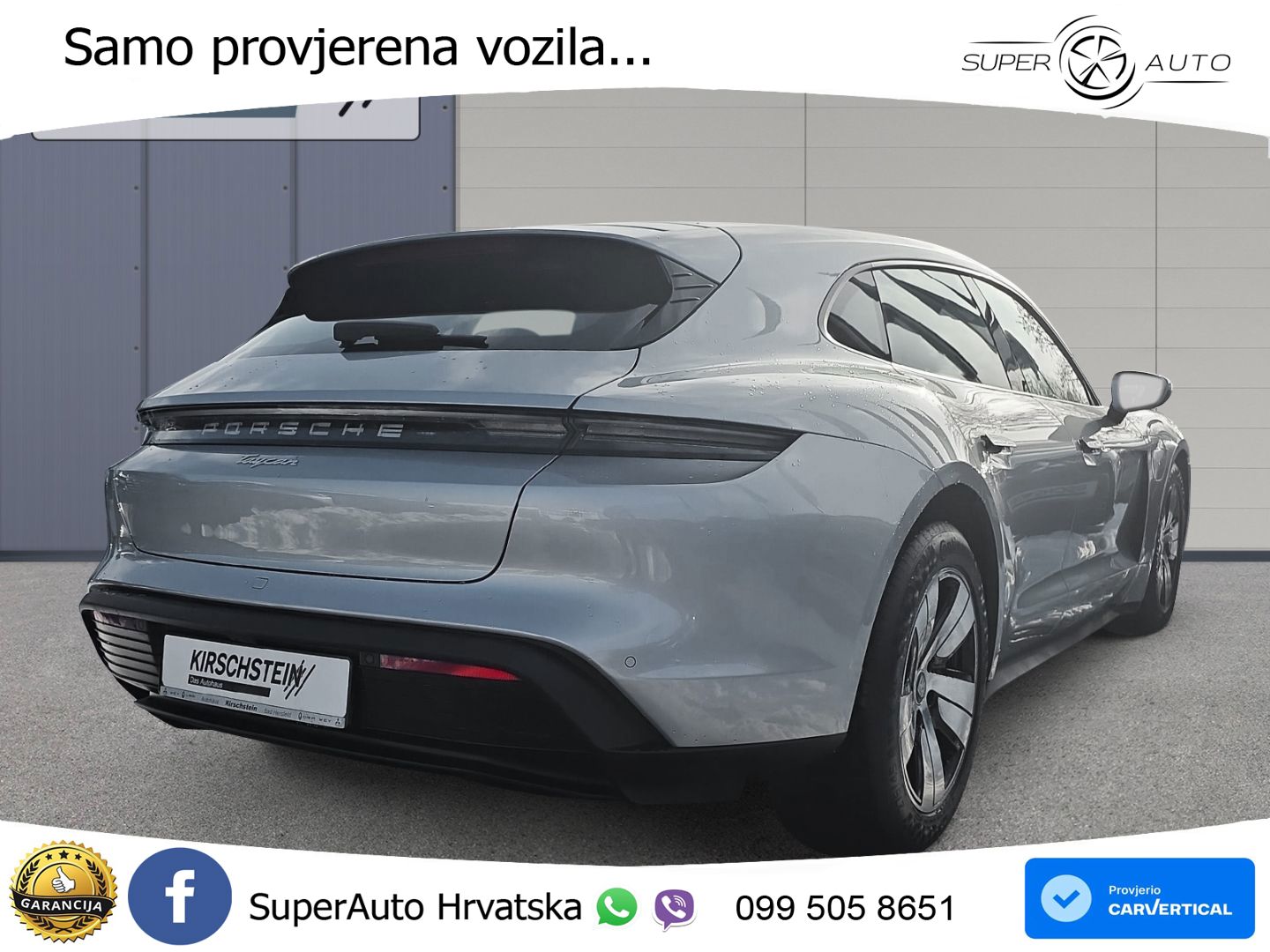 Porsche Taycan Sport Turismo Performance 79.2 kWh (408 KS)