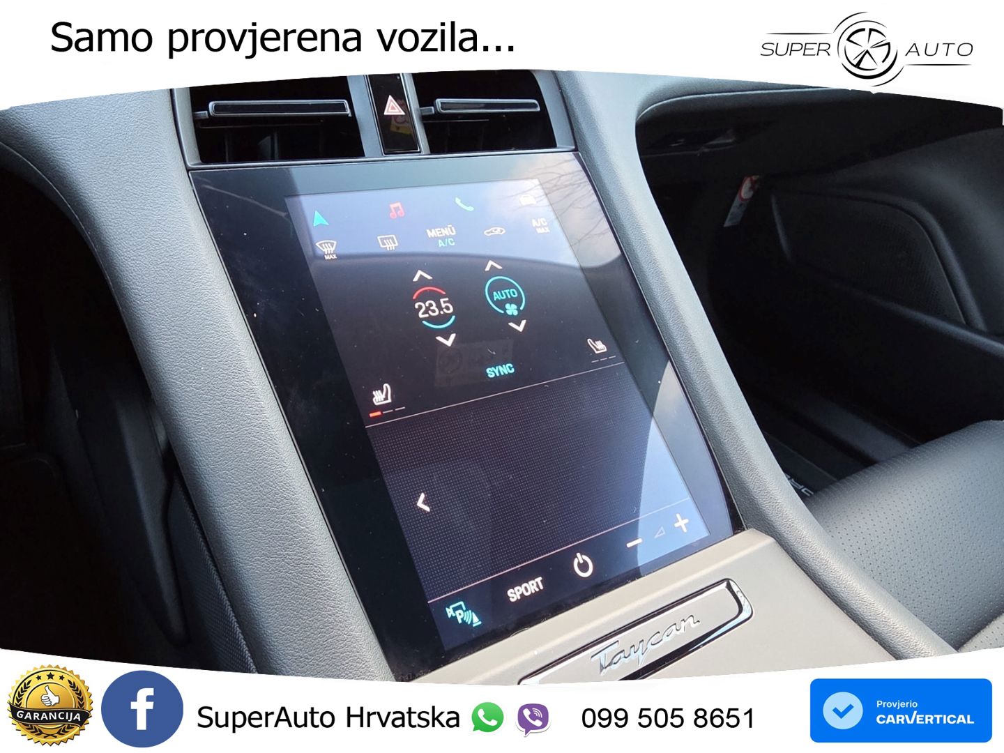 Porsche Taycan Sport Turismo Performance 79.2 kWh (408 KS)