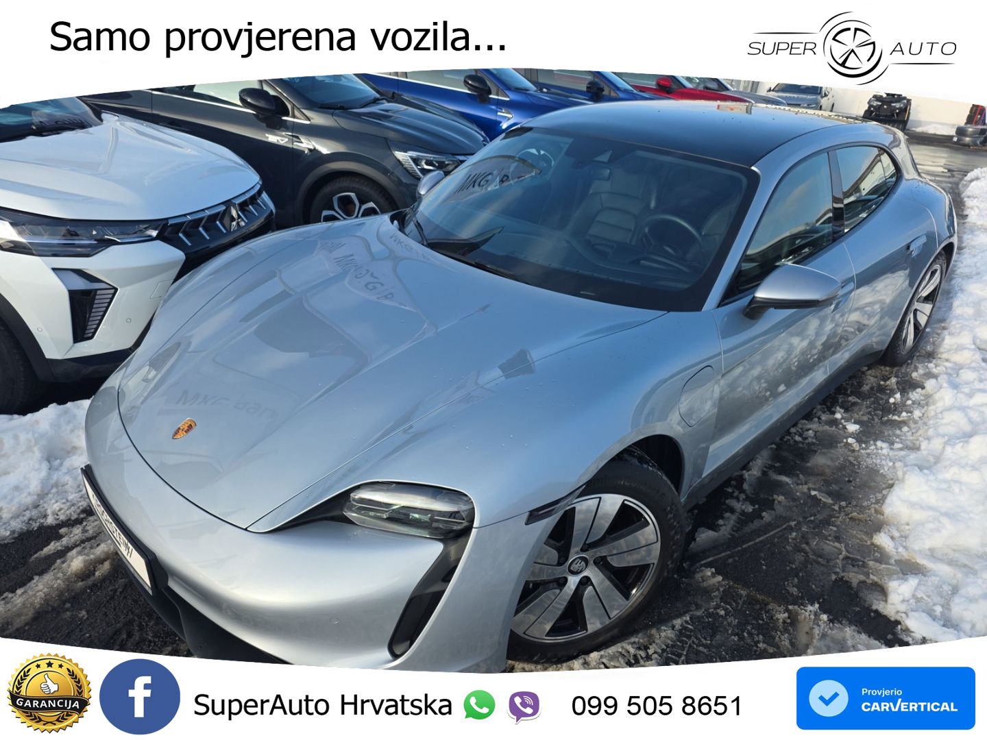 Porsche Taycan Sport Turismo Performance 79.2 kWh (408 KS)