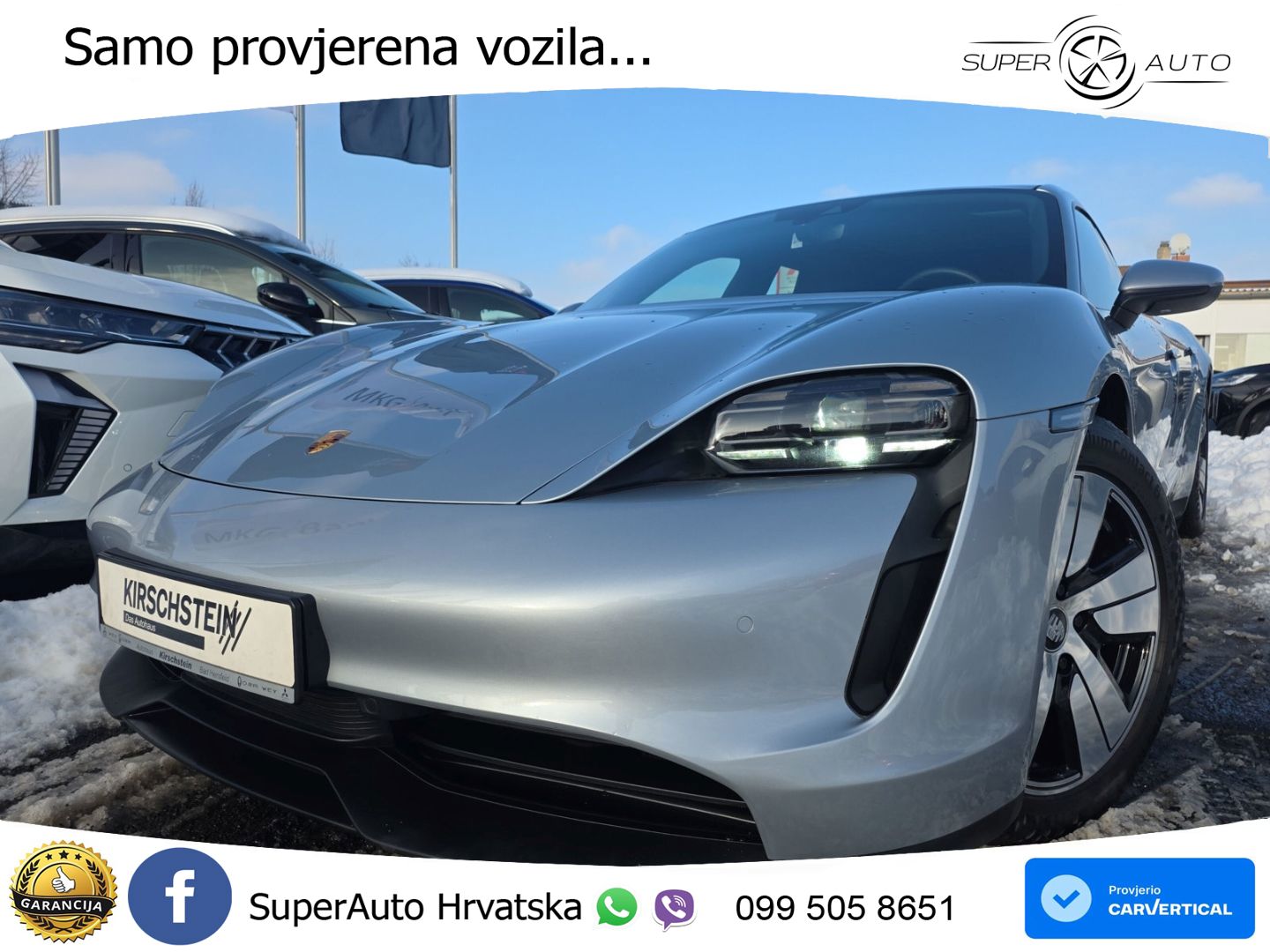 Porsche Taycan Sport Turismo Performance 79.2 kWh (408 KS)