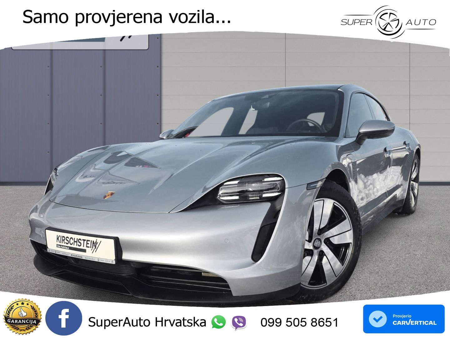 Porsche Taycan Sport Turismo Performance 79.2 kWh (408 KS)