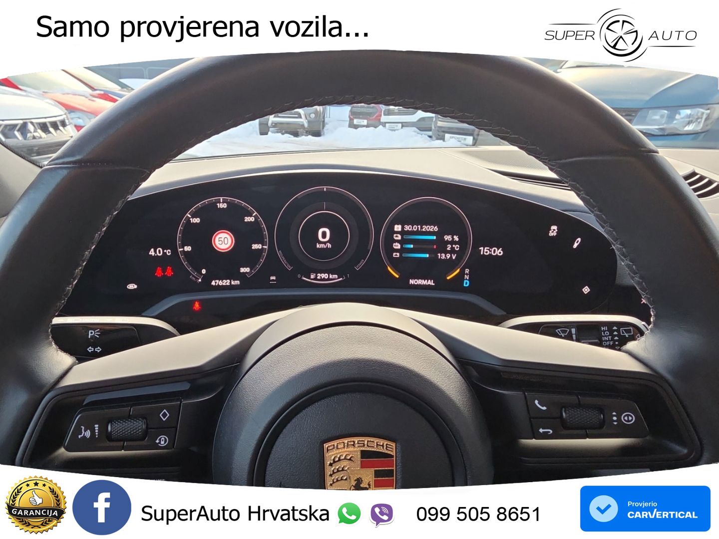 Porsche Taycan Sport Turismo Performance 79.2 kWh (408 KS)