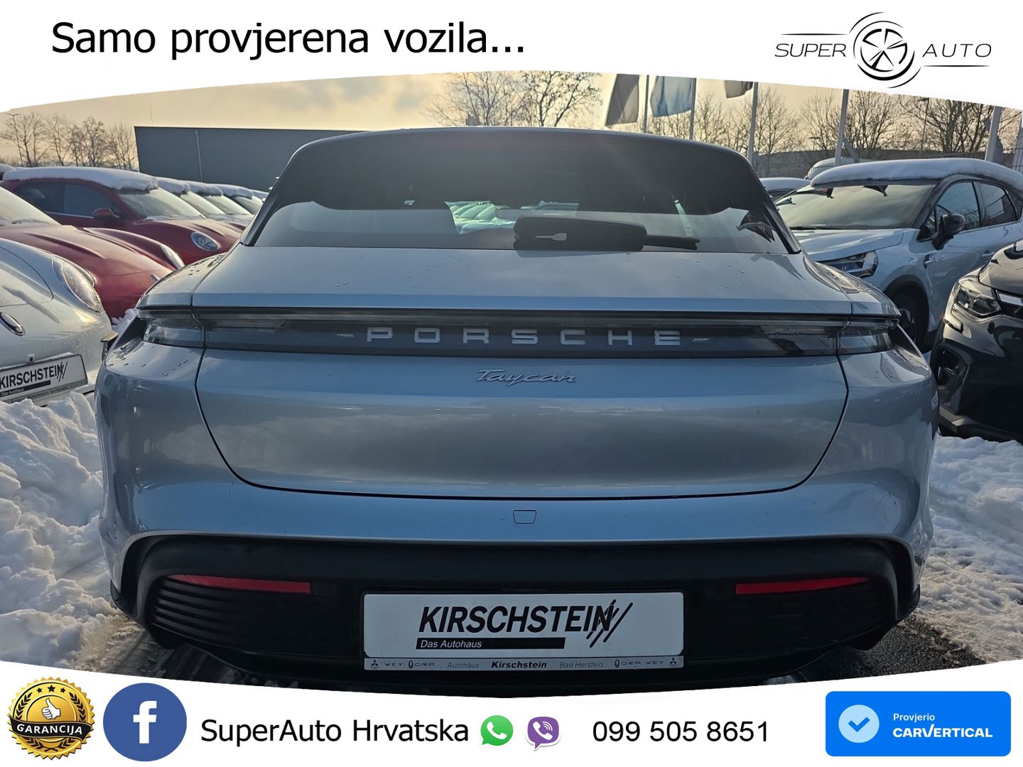 Porsche Taycan Sport Turismo Performance 79.2 kWh (408 KS)