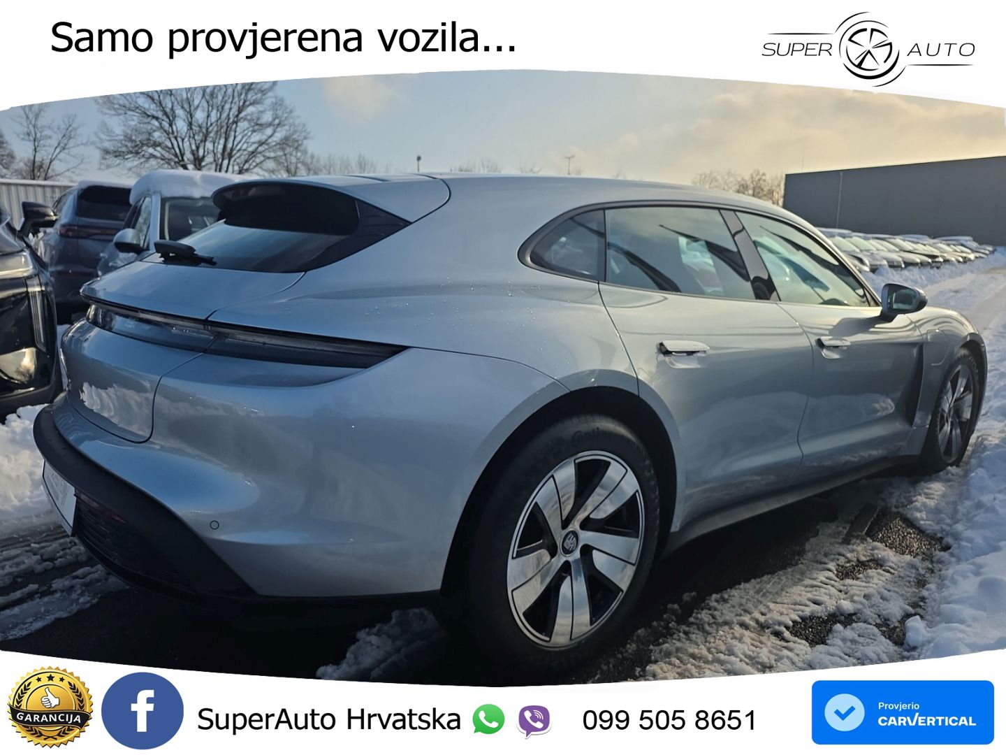 Porsche Taycan Sport Turismo Performance 79.2 kWh (408 KS)