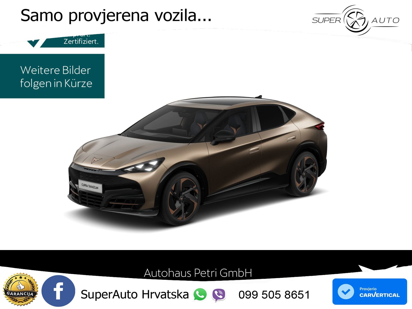 Cupra Tavascan 82 kWh (340 KS)  4WD VZ LED+GR SJED+ACC