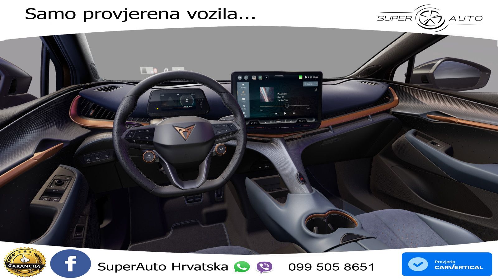 Cupra Tavascan 82 kWh (340 KS)  4WD VZ LED+GR SJED+ACC