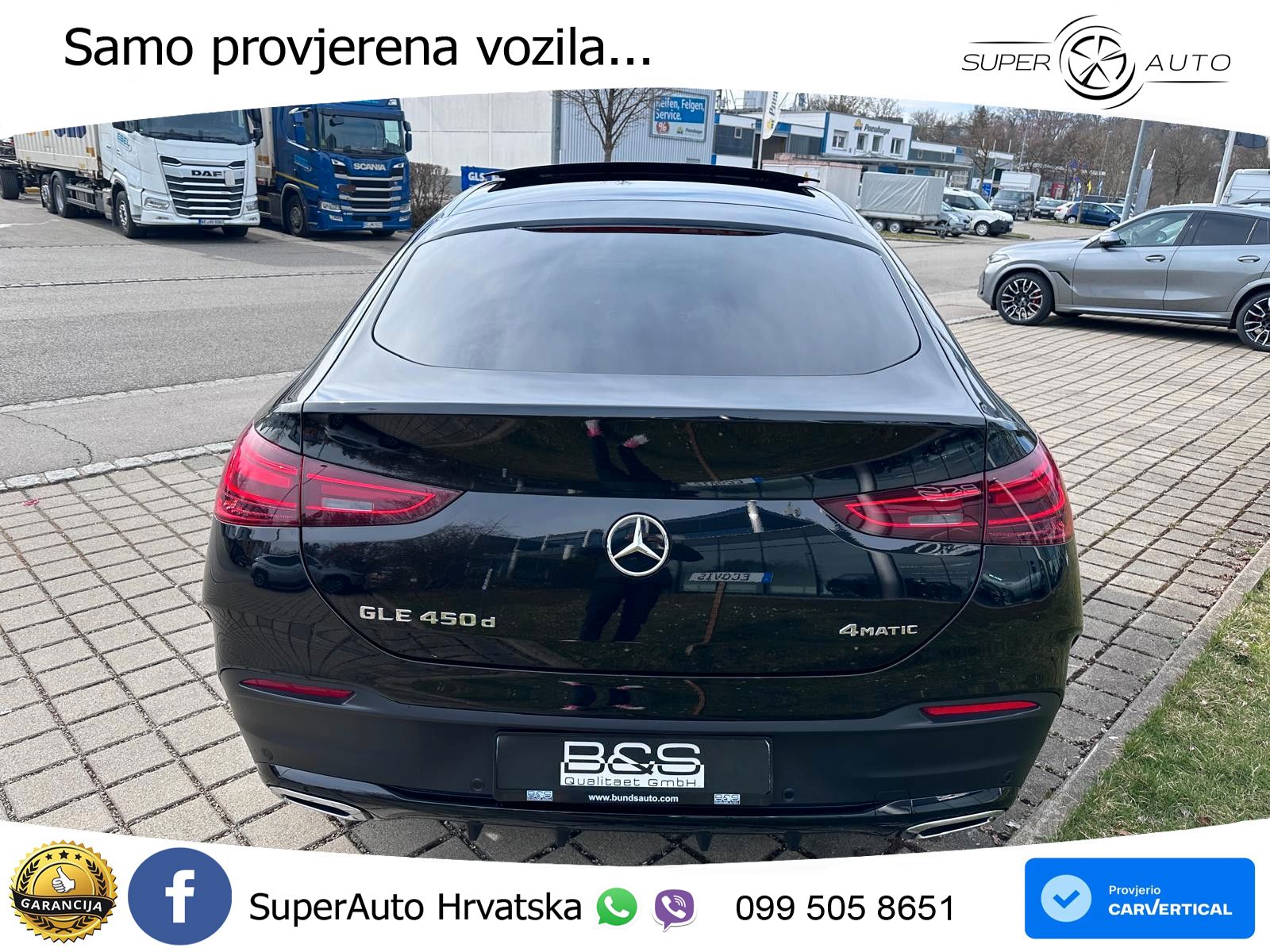 Mercedes GLE 450d (367 KS) EQ Boost 4MATIC 9G-TRONIC AMG LED+GR SJED+ACC