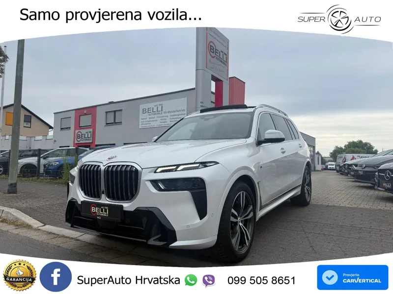 BMW X7 40d (352 KS) xDrive Steptronic M Sport LED+GR SJED+ACC