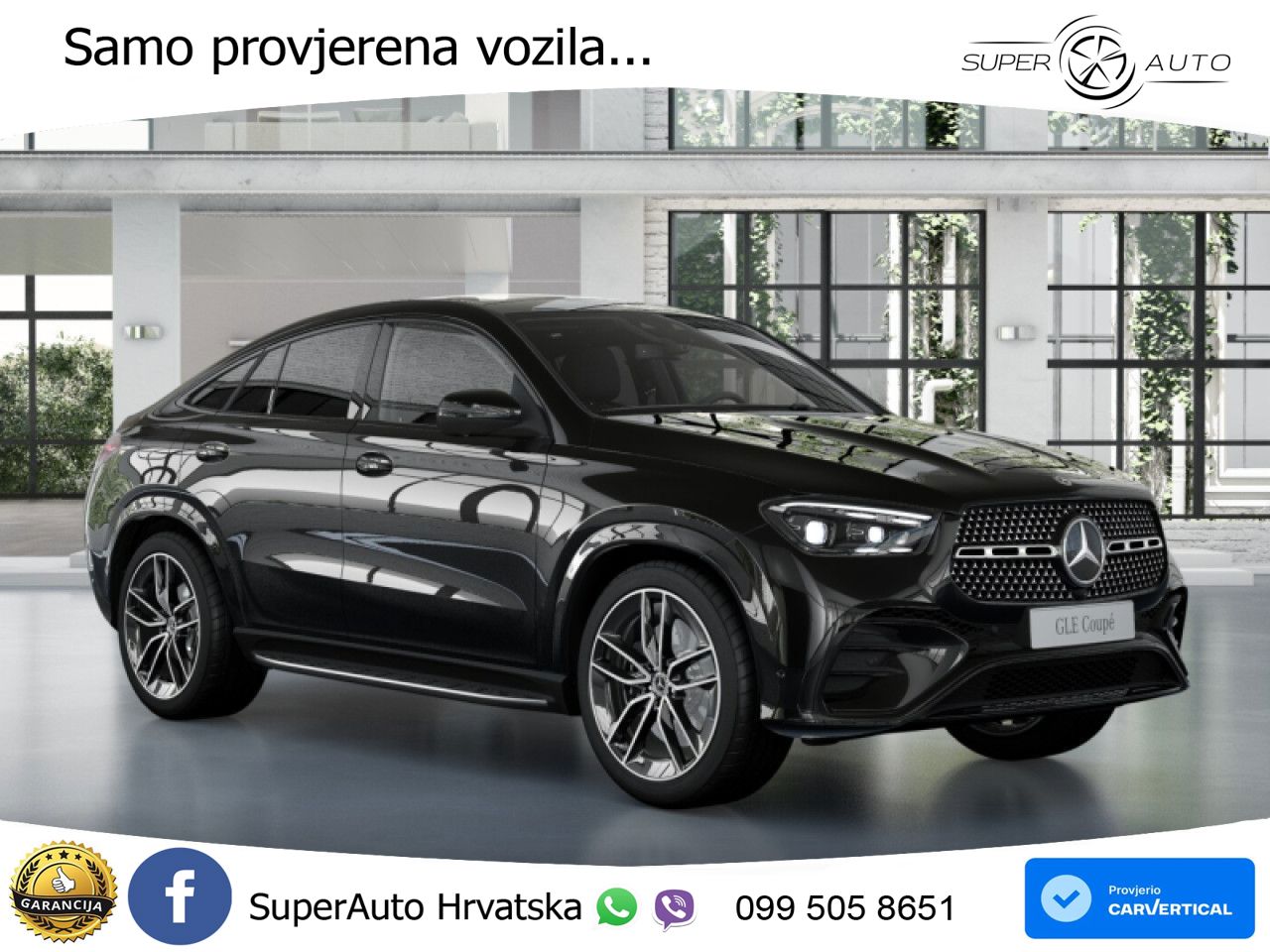 Mercedes GLE Coupe 450d (367 KS) EQ Boost 4MATIC 9G-TRONIC AMG LED+GR SJED+ACC