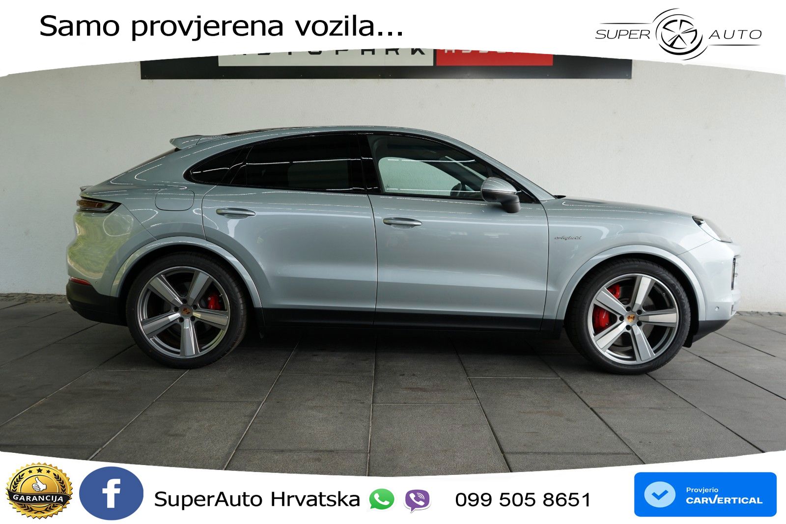 Porsche Cayenne Coupe S 3.0 V6 (519 KS) E-Hybrid Tiptronic S LED+GR SJED+ACC