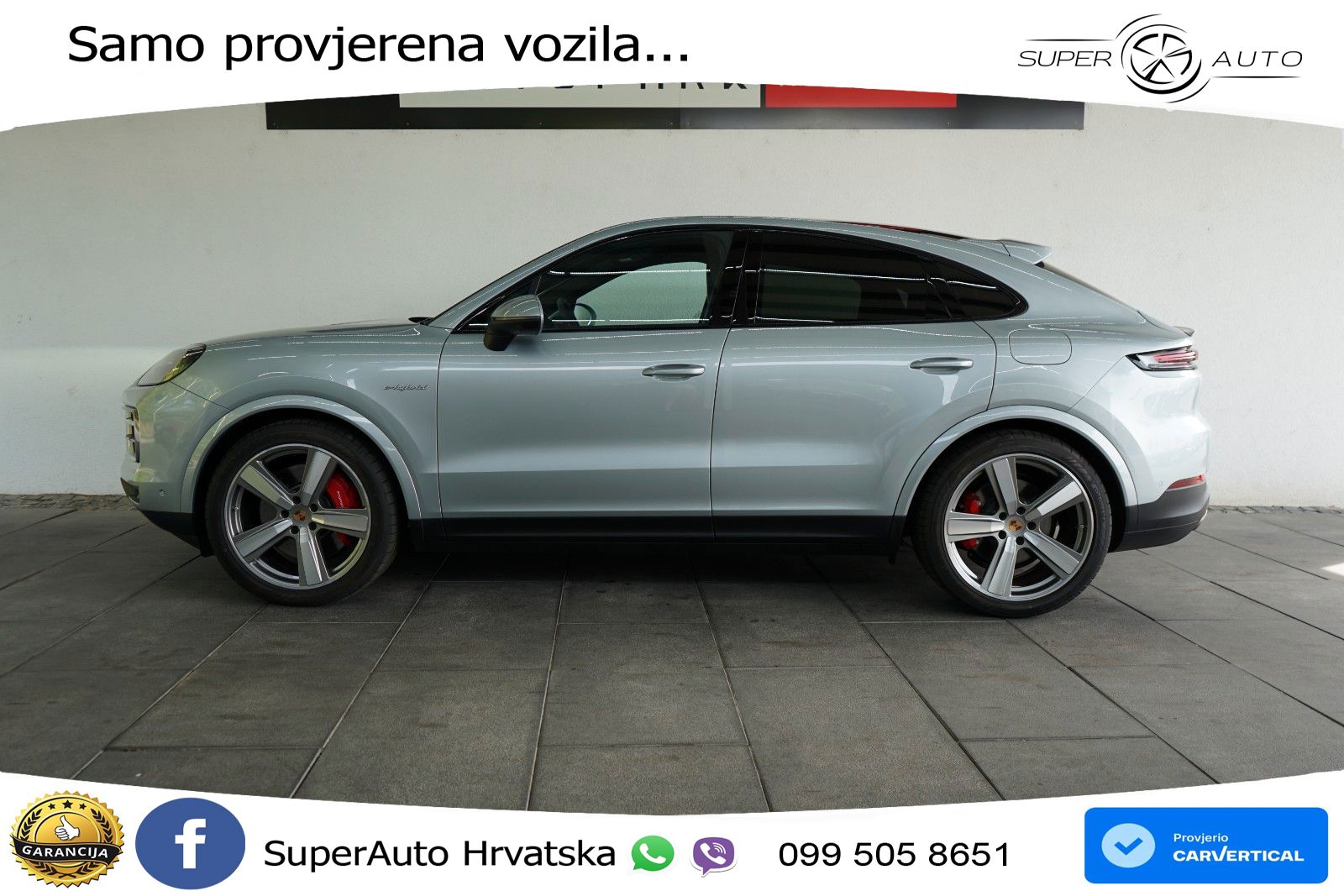 Porsche Cayenne Coupe S 3.0 V6 (519 KS) E-Hybrid Tiptronic S LED+GR SJED+ACC