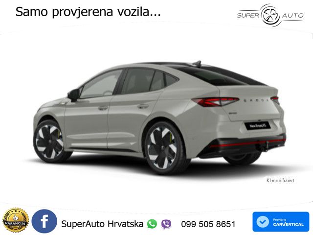 Škoda Enyaq Coupe RS 84 kWh (340 KS) AWD LED+GR SJED+ACC