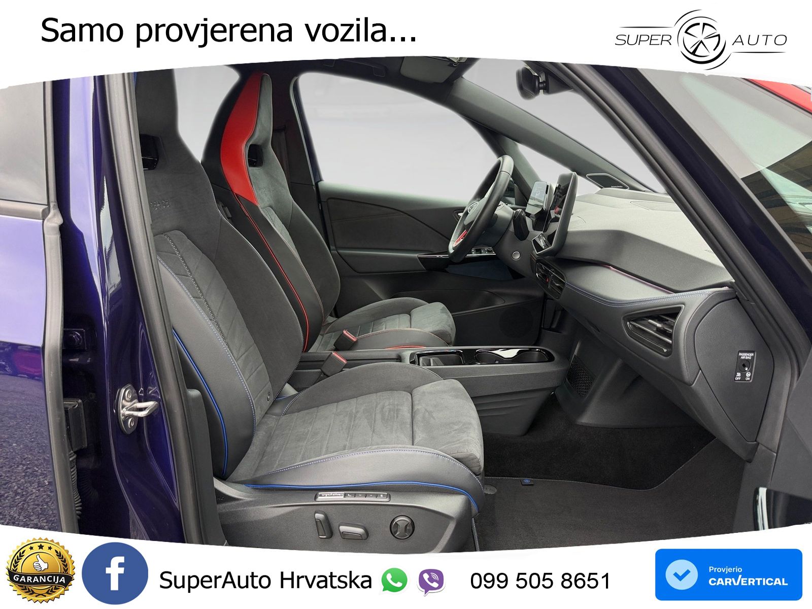 Volkswagen ID.3 GTX Performance 84 kWh (326 KS)