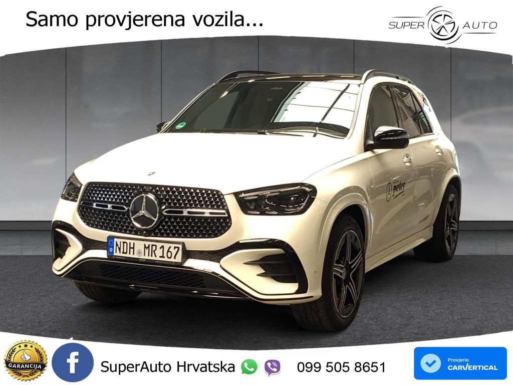 Mercedes GLE 450d (367 KS) EQ Boost 4MATIC 9G-TRONIC AMG LED+GR SJED+ACC