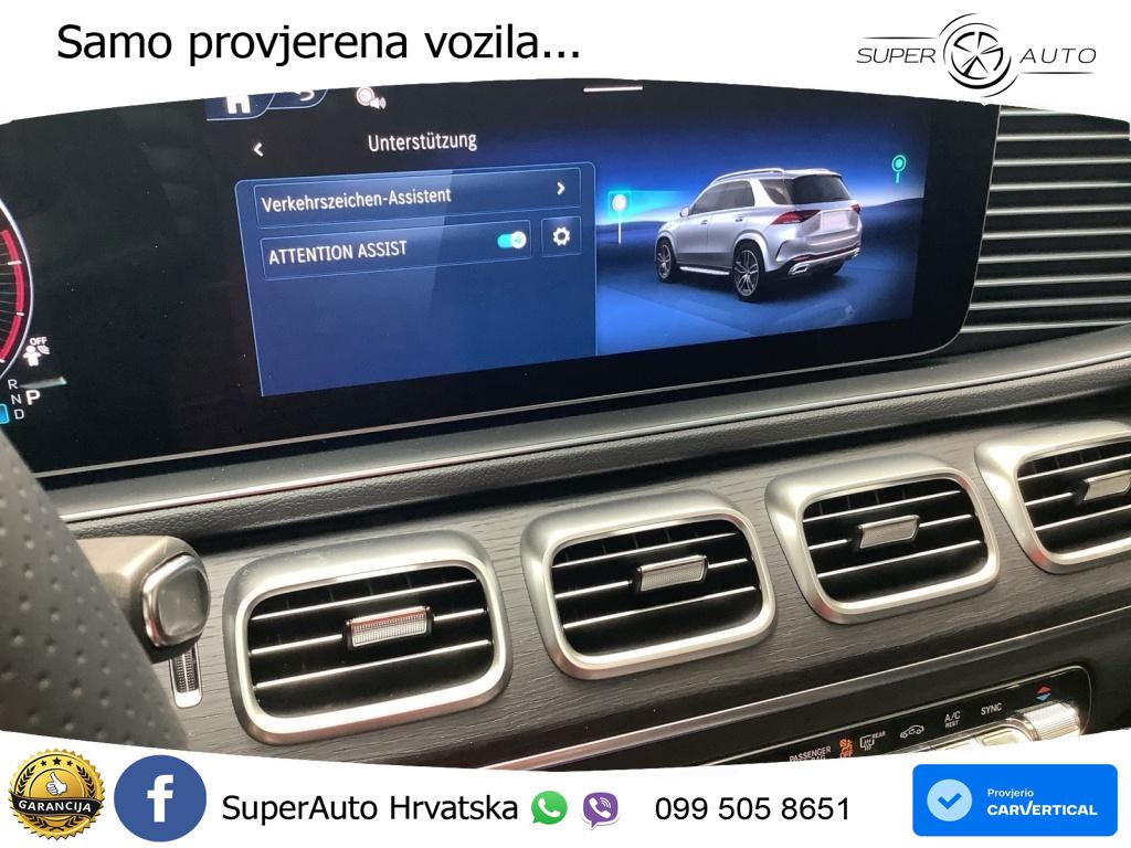 Mercedes GLE 450d (367 KS) EQ Boost 4MATIC 9G-TRONIC AMG LED+GR SJED+ACC
