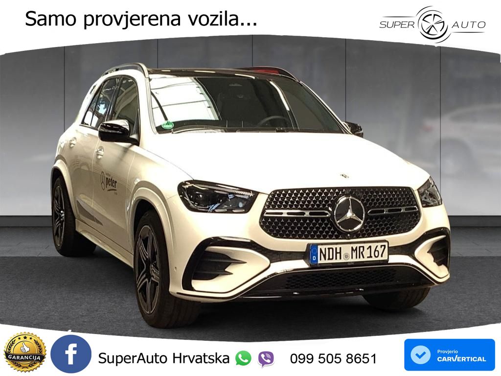 Mercedes GLE 450d (367 KS) EQ Boost 4MATIC 9G-TRONIC AMG LED+GR SJED+ACC