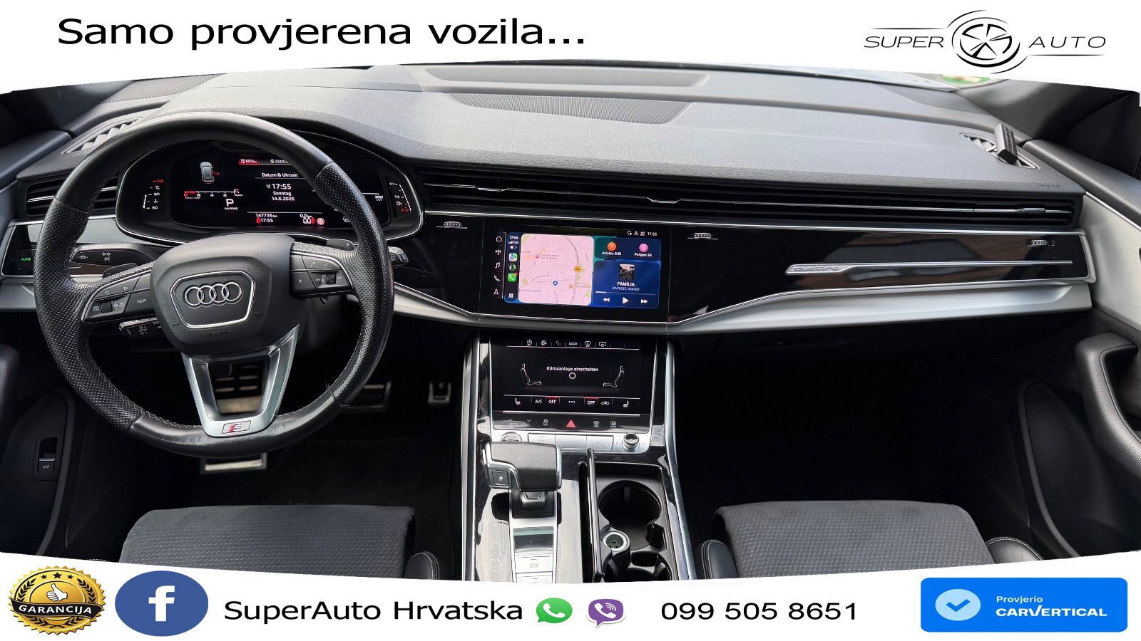 Audi Q8 55 TFSI V6 (340 KS) quattro Tiptronic