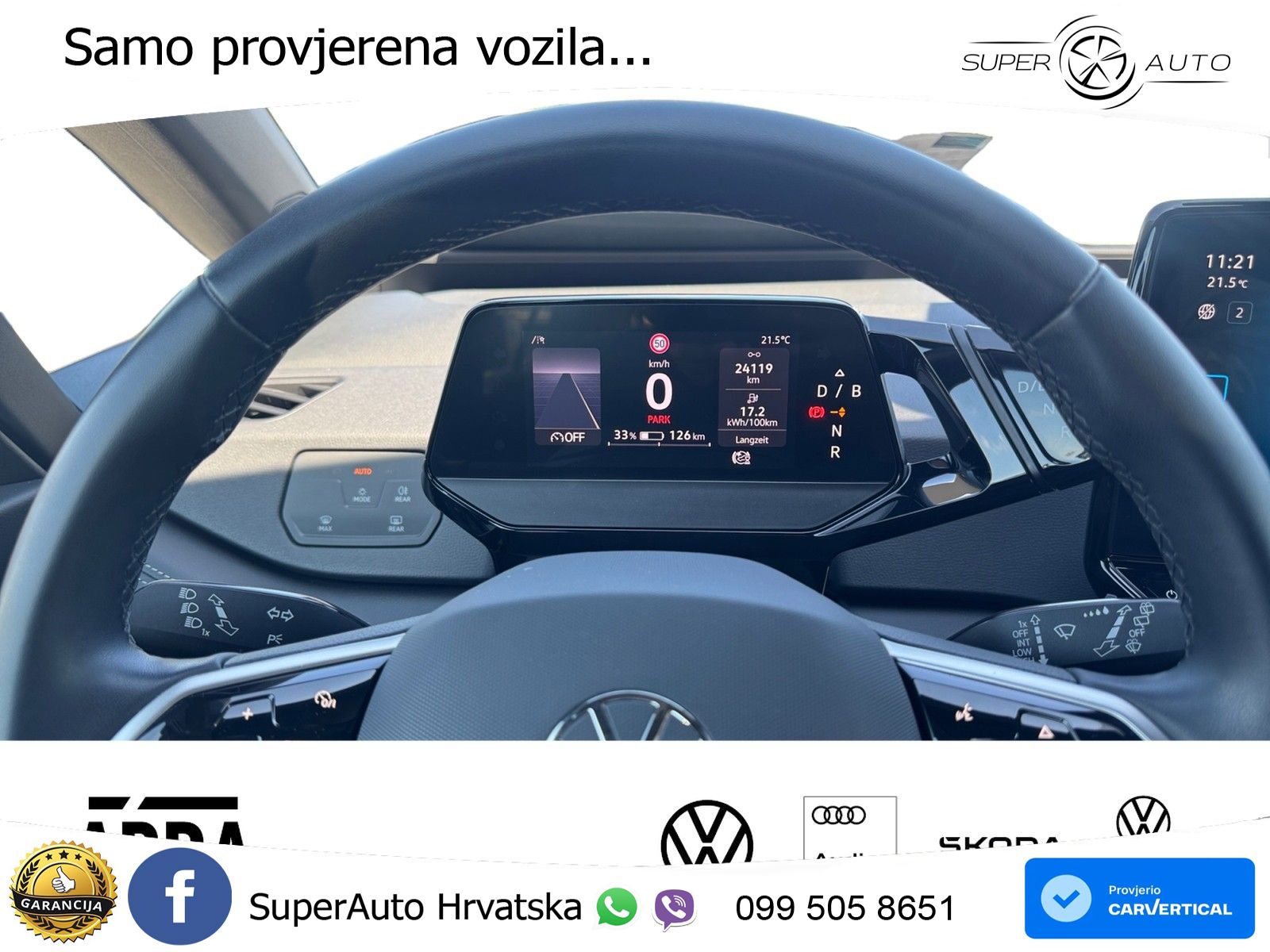 Volkswagen ID.3 Pro 62 kWh (204 KS)