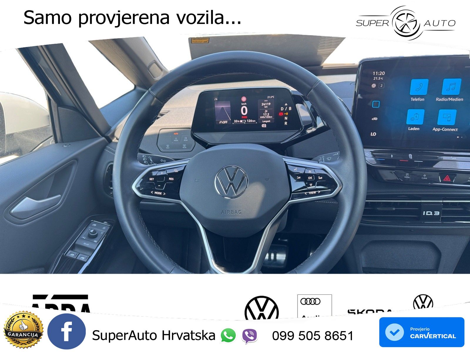 Volkswagen ID.3 Pro 62 kWh (204 KS)