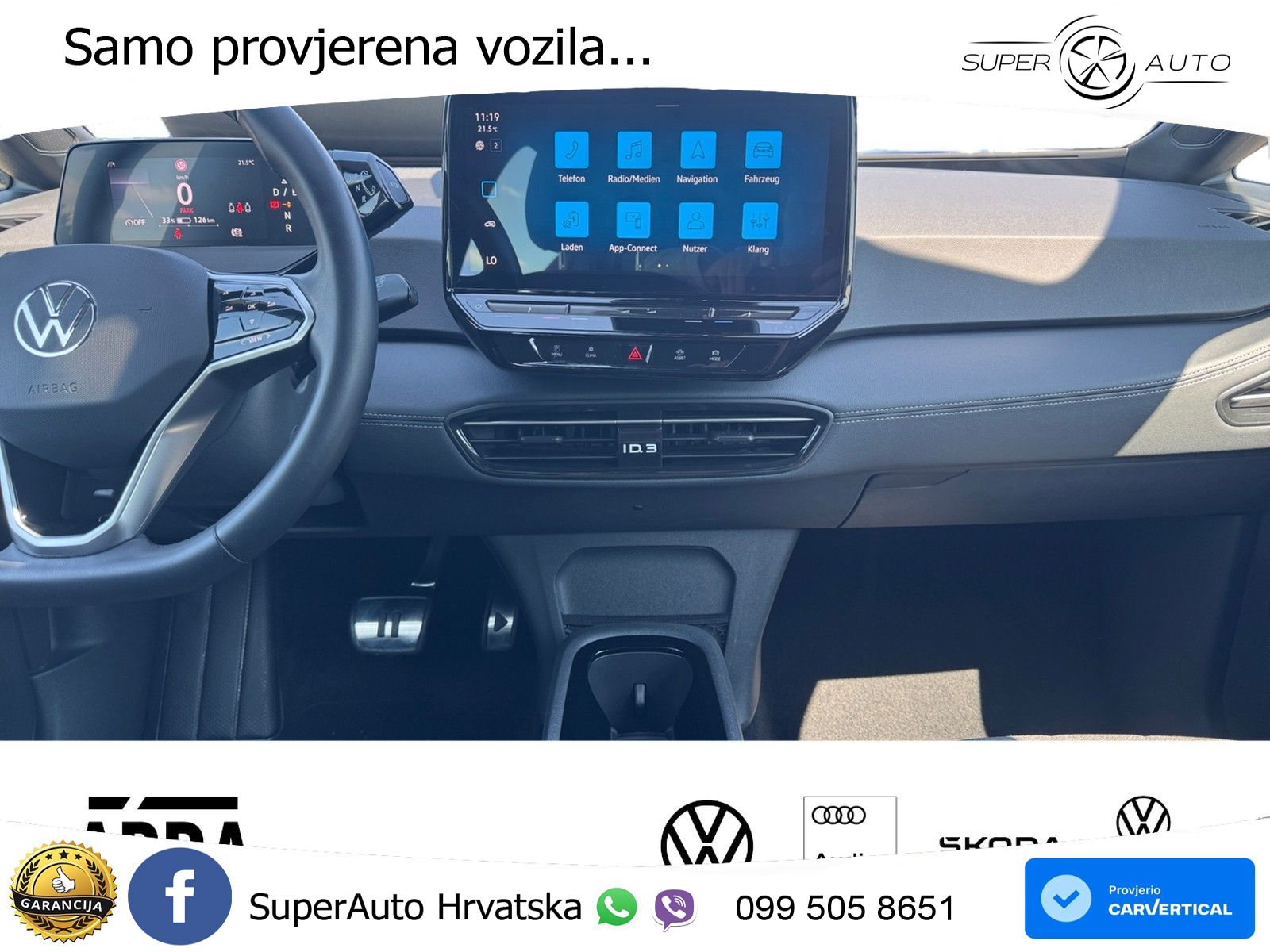 Volkswagen ID.3 Pro 62 kWh (204 KS)