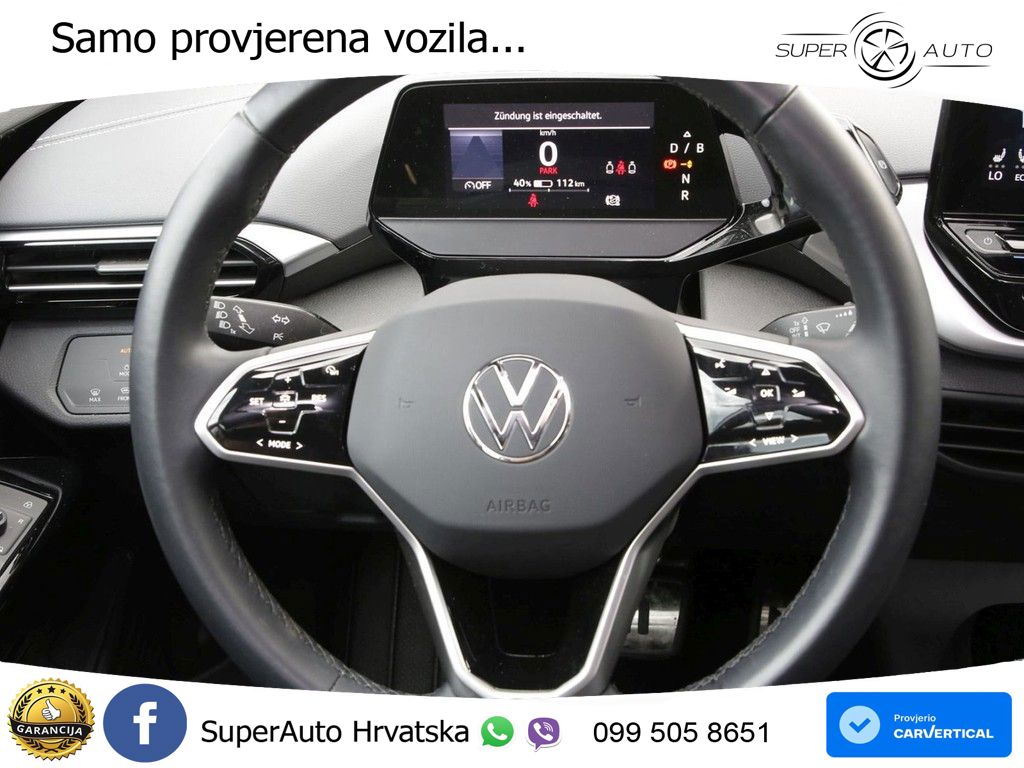 Volkswagen ID.4 Pure Performance 55 kWh (170 KS) LED+GR SJED+ACC