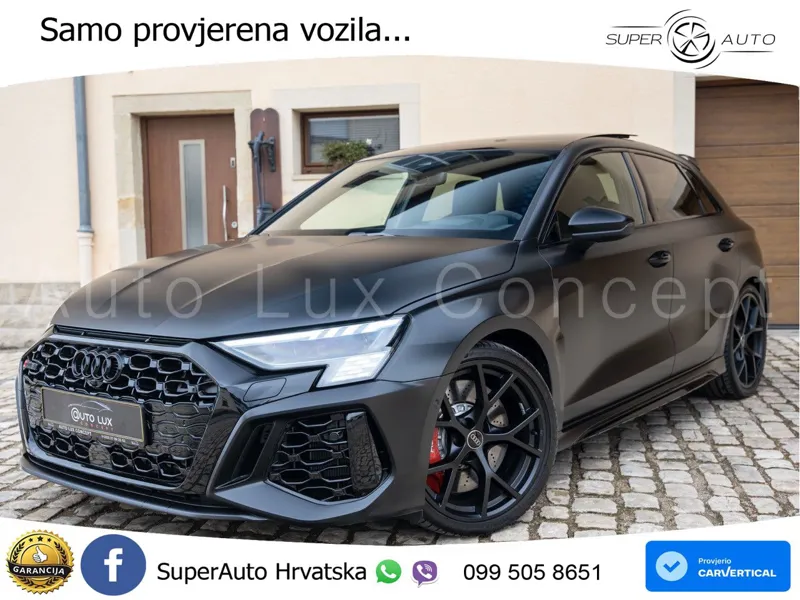 Audi RS3 Sedan 2.5 TFSI (400 KS) quattro S tronic LED+GR SJED+ACC