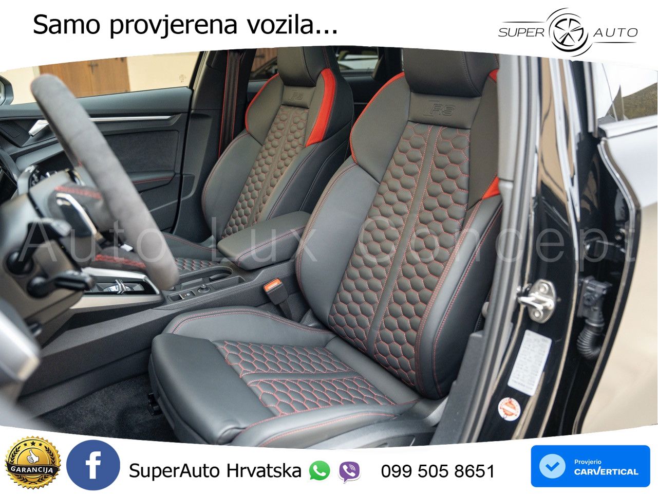 Audi RS3 Sedan 2.5 TFSI (400 KS) quattro S tronic LED+GR SJED+ACC