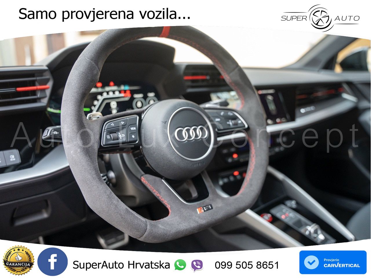 Audi RS3 Sedan 2.5 TFSI (400 KS) quattro S tronic LED+GR SJED+ACC