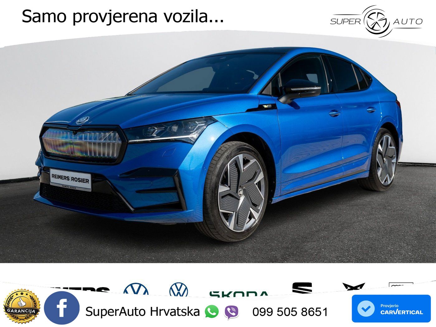 Škoda Enyaq Coupe iV RS 82 kWh (299 KS) AWD LED+GR SJED+ACC