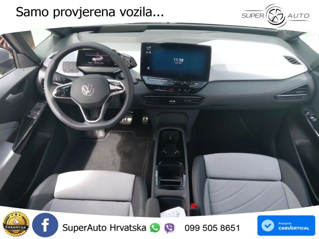 Volkswagen ID.3 Pro 62 kWh (204 KS) LED+GR SJED+ACC