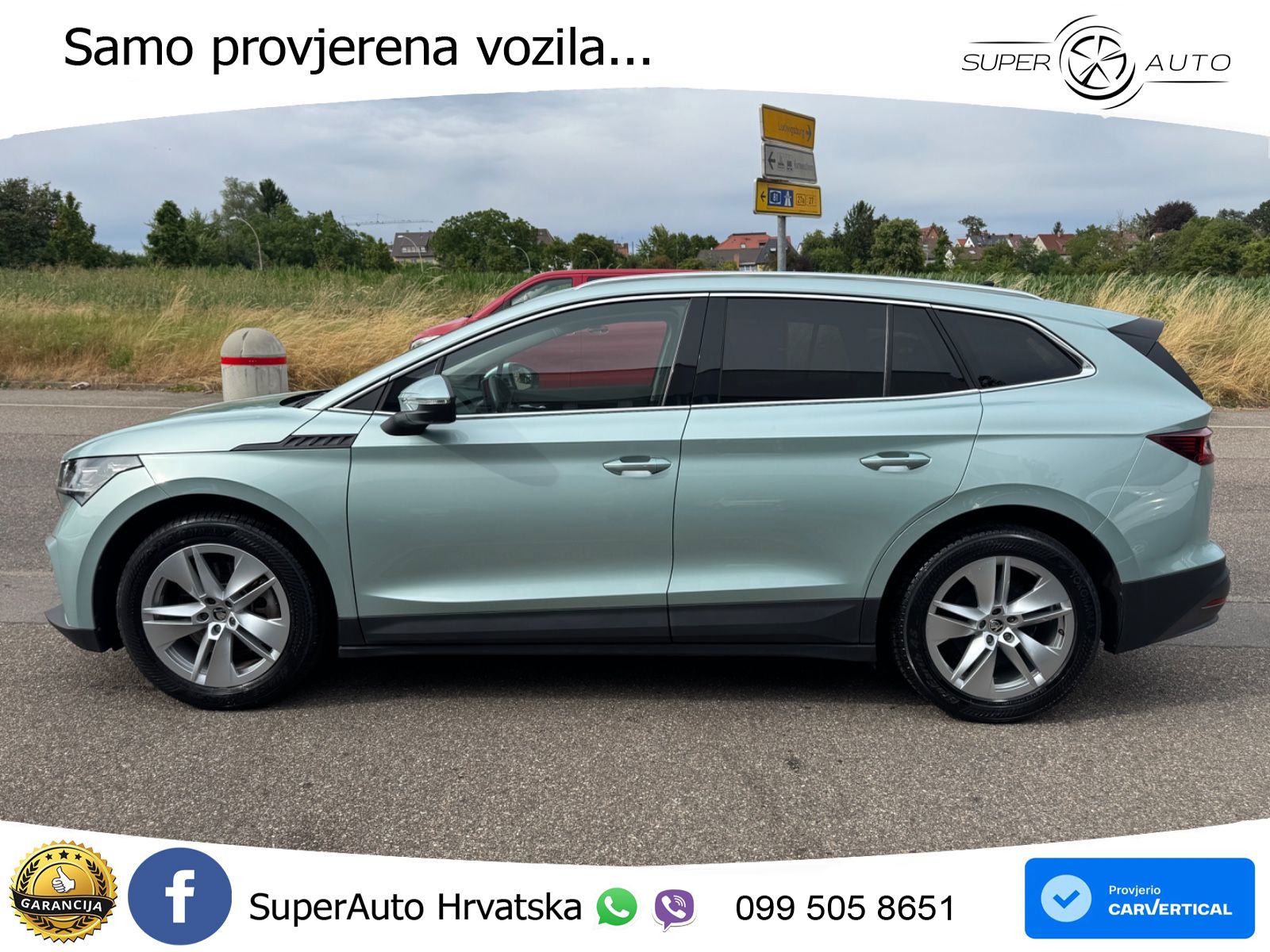Škoda Enyaq iV 80x 82 kWh (265 KS) AWD Suite LED+GR SJED+ACC
