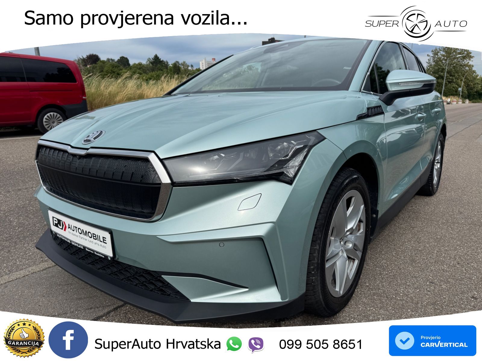 Škoda Enyaq iV 80x 82 kWh (265 KS) AWD Suite LED+GR SJED+ACC
