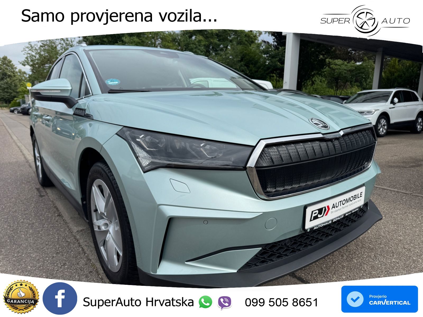 Škoda Enyaq iV 80x 82 kWh (265 KS) AWD Suite LED+GR SJED+ACC