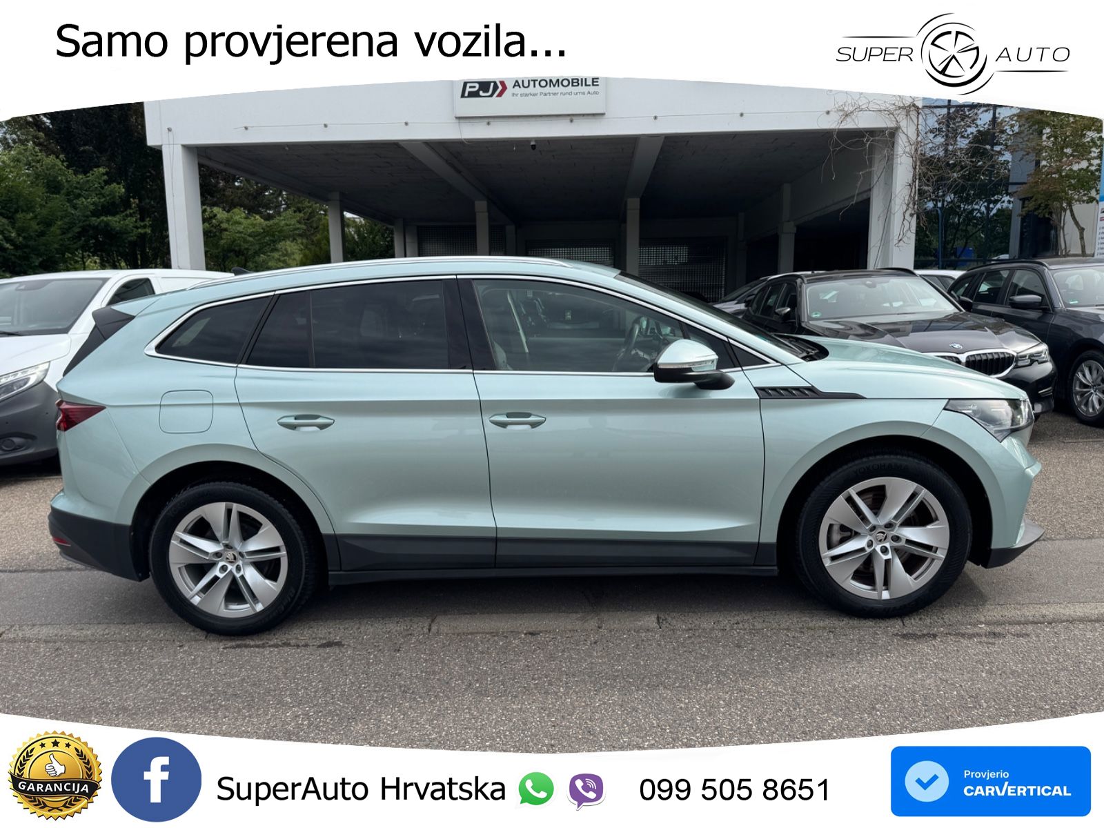 Škoda Enyaq iV 80x 82 kWh (265 KS) AWD Suite LED+GR SJED+ACC