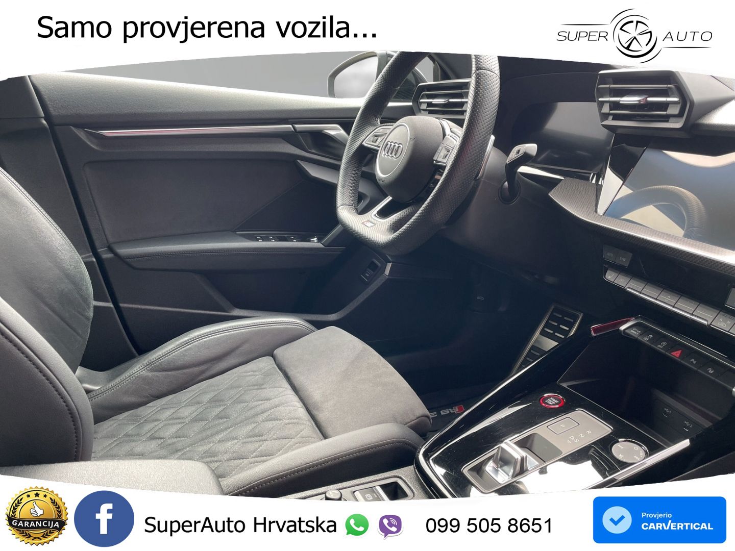 Audi RS3 Sedan 2.5 TFSI (400 KS) quattro S tronic LED+GR SJED+ACC