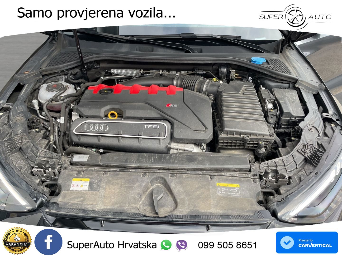 Audi RS3 Sedan 2.5 TFSI (400 KS) quattro S tronic LED+GR SJED+ACC