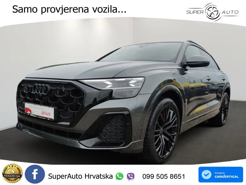 Audi Q8 50 TDI V6 (286 KS) quattro Tiptronic S line LED+GR SJED+ACC