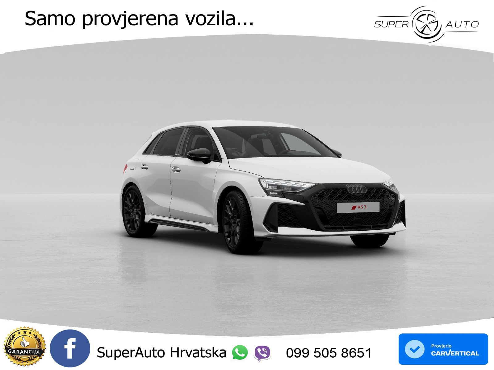 Audi RS3 Sedan 2.5 TFSI (400 KS) quattro S tronic LED+GR SJED+ACC
