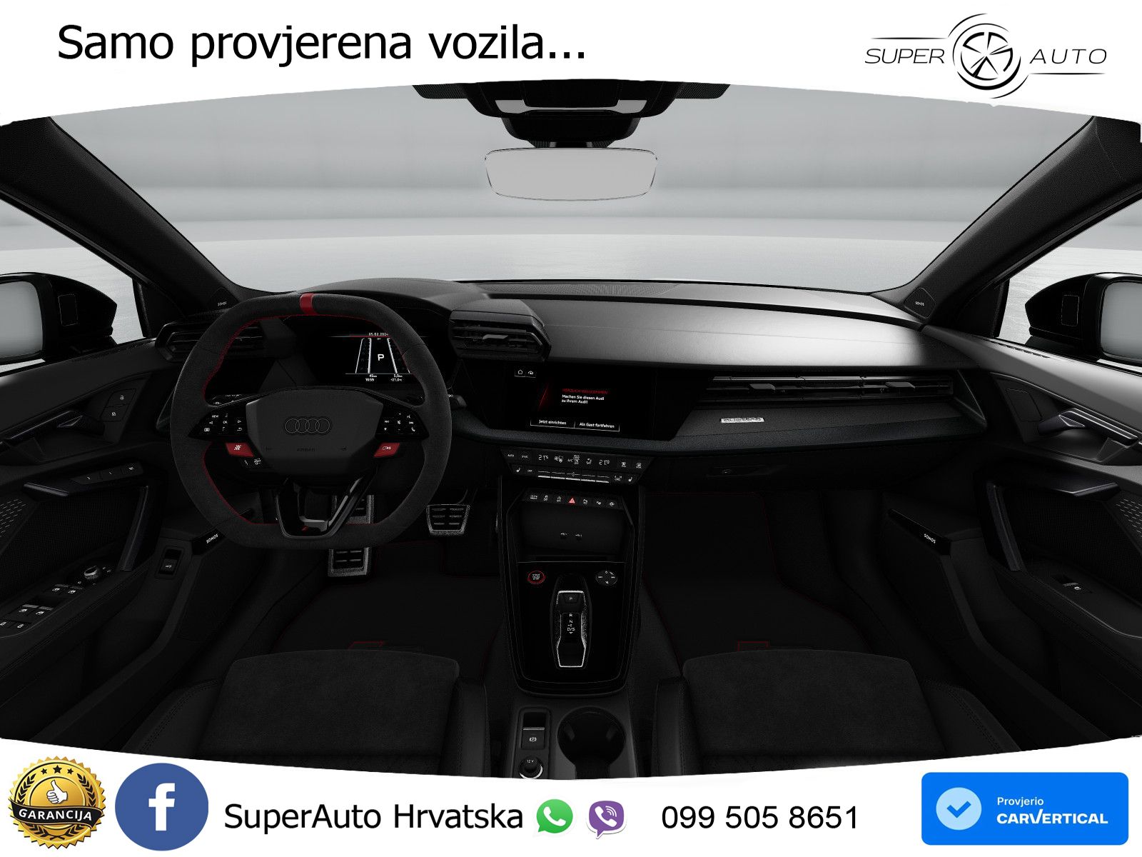 Audi RS3 Sedan 2.5 TFSI (400 KS) quattro S tronic LED+GR SJED+ACC