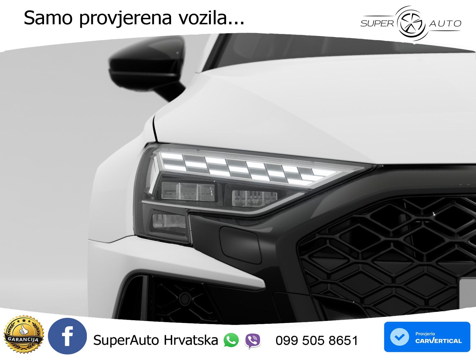 Audi RS3 Sedan 2.5 TFSI (400 KS) quattro S tronic LED+GR SJED+ACC
