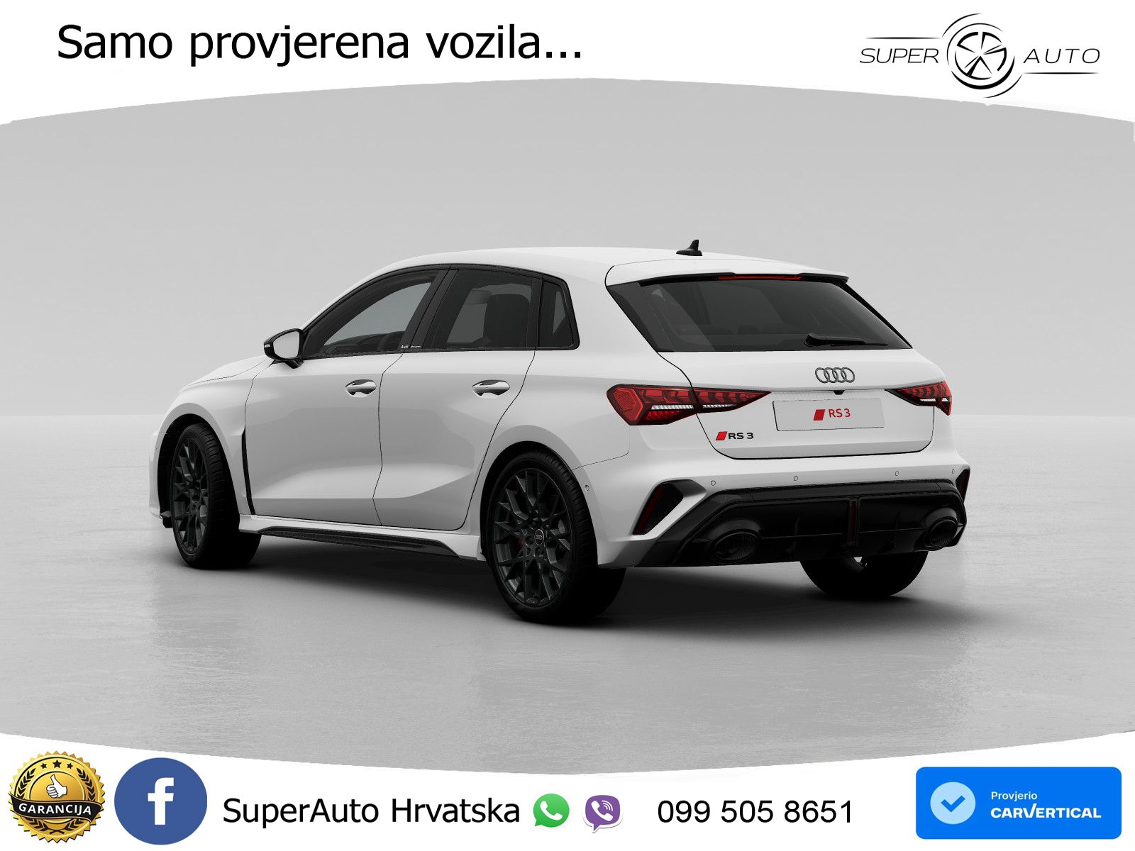 Audi RS3 Sedan 2.5 TFSI (400 KS) quattro S tronic LED+GR SJED+ACC