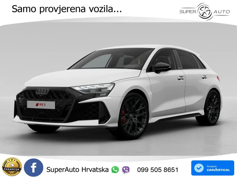 Audi RS3 Sedan 2.5 TFSI (400 KS) quattro S tronic LED+GR SJED+ACC