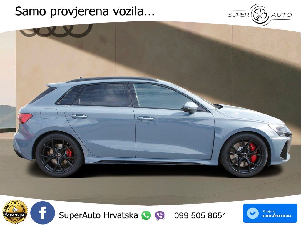 Audi RS3 Sportback 2.5 TFSI (400 KS) quattro S tronic LED+GR SJED+ACC