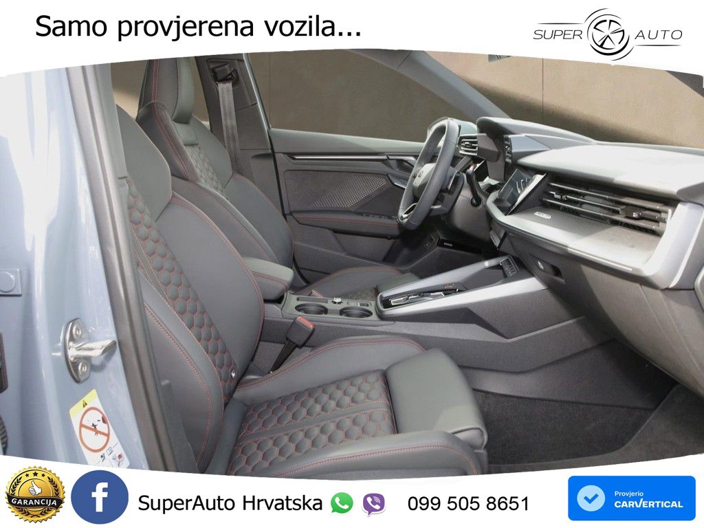 Audi RS3 Sportback 2.5 TFSI (400 KS) quattro S tronic LED+GR SJED+ACC