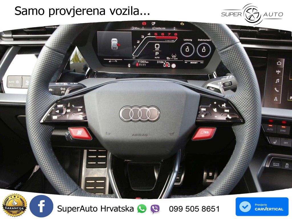 Audi RS3 Sportback 2.5 TFSI (400 KS) quattro S tronic LED+GR SJED+ACC