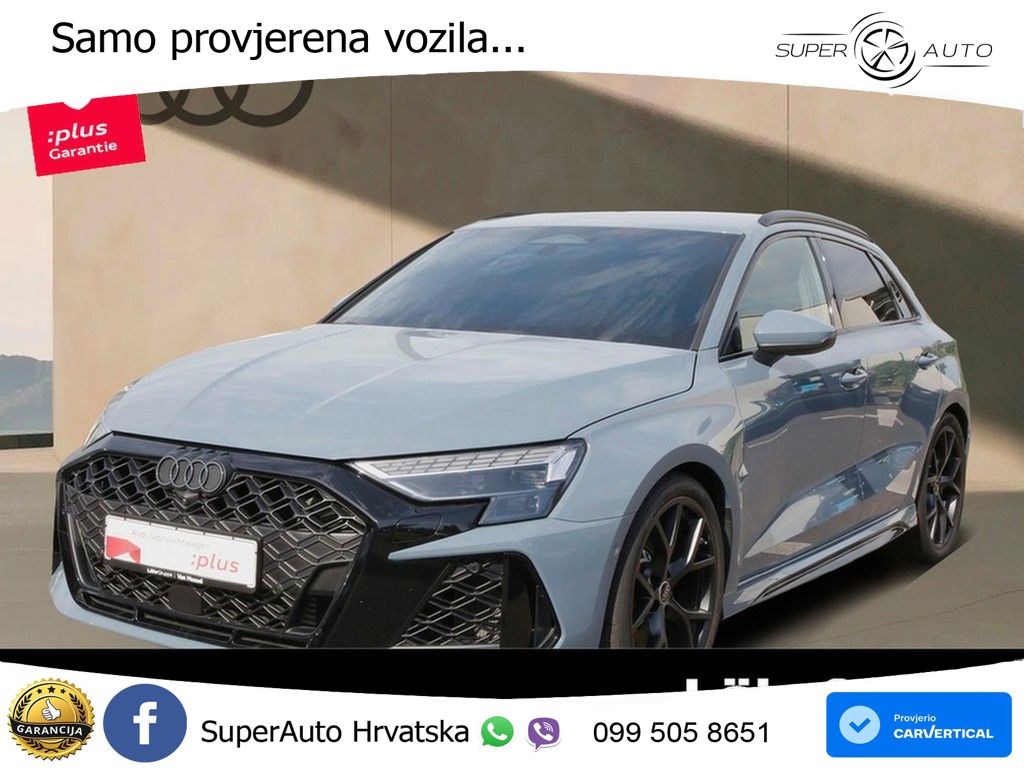 Audi RS3 Sportback 2.5 TFSI (400 KS) quattro S tronic LED+GR SJED+ACC