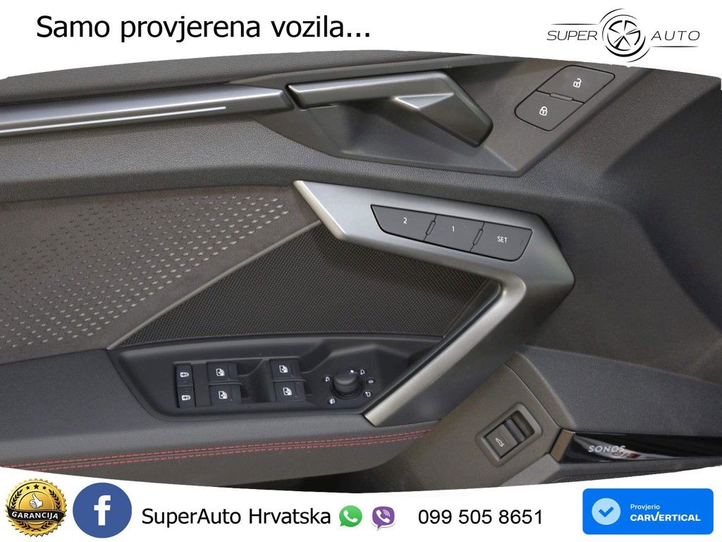 Audi RS3 Sportback 2.5 TFSI (400 KS) quattro S tronic LED+GR SJED+ACC