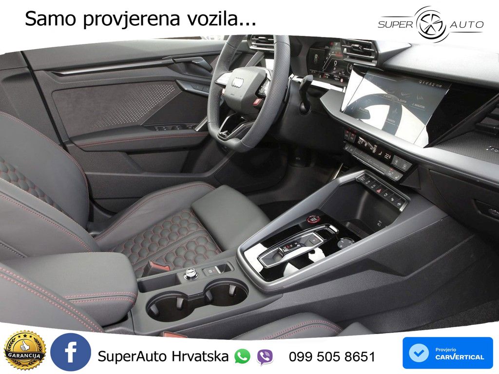 Audi RS3 Sportback 2.5 TFSI (400 KS) quattro S tronic LED+GR SJED+ACC